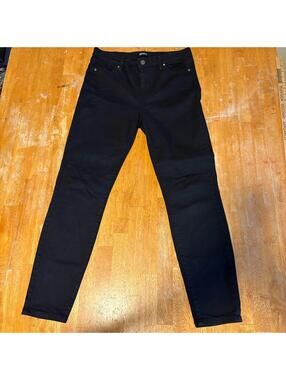 Black Skinny Stretch Jeans Minimalist Slim Fit Buffalo 8/29 Fits Like 31X28